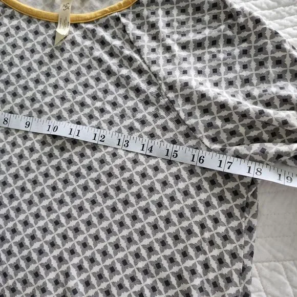 Matilda jane NWOT 3/ sleeve print stripes blouse bundle - Picture 7 of 16